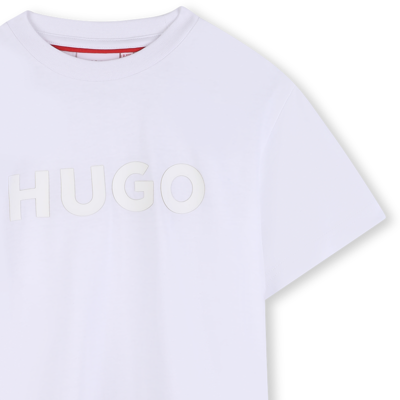 CAMISETA DE MANGA CORTA HUGO 
                        NI&Ntilde;O