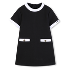 Vestido manga corta KARL LAGERFELD KIDS 
                    NI&Ntilde;A