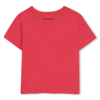 Camiseta de manga corta KARL LAGERFELD KIDS 
                    NI&Ntilde;A