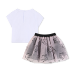 Conjunto de camiseta y falda KARL LAGERFELD KIDS 
                    NI&Ntilde;A
