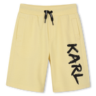 Bermudas de algod&oacute;n KARL LAGERFELD KIDS 
                    NI&Ntilde;O
