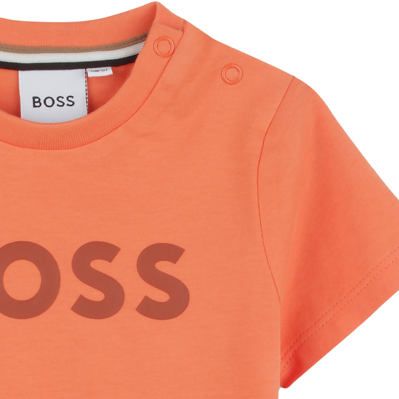 Camiseta de manga corta BOSS 
                        NI&Ntilde;O
