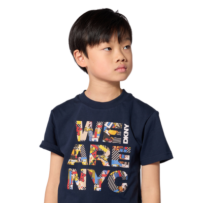 Camiseta de mangas cortas DKNY NI&Ntilde;O