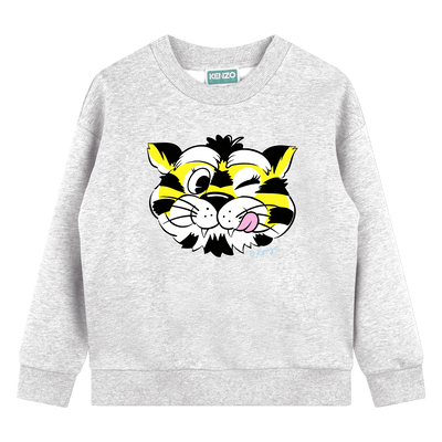 Sudadera fleece KENZO KIDS UNISEXO