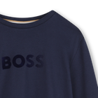 Camiseta de manga larga BOSS 
                    NI&Ntilde;O