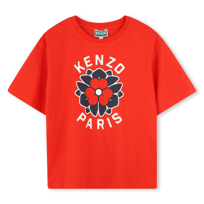 Camiseta con logo estampado KENZO KIDS NI&Ntilde;A