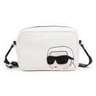 Bolso ajustable con parche KARL LAGERFELD KIDS 
                    NI&Ntilde;A