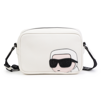 Bolso ajustable con parche KARL LAGERFELD KIDS NI&Ntilde;A