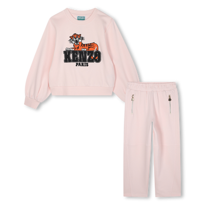 Conjunto de sudadera y pantalón KENZO KIDS NIÑA
