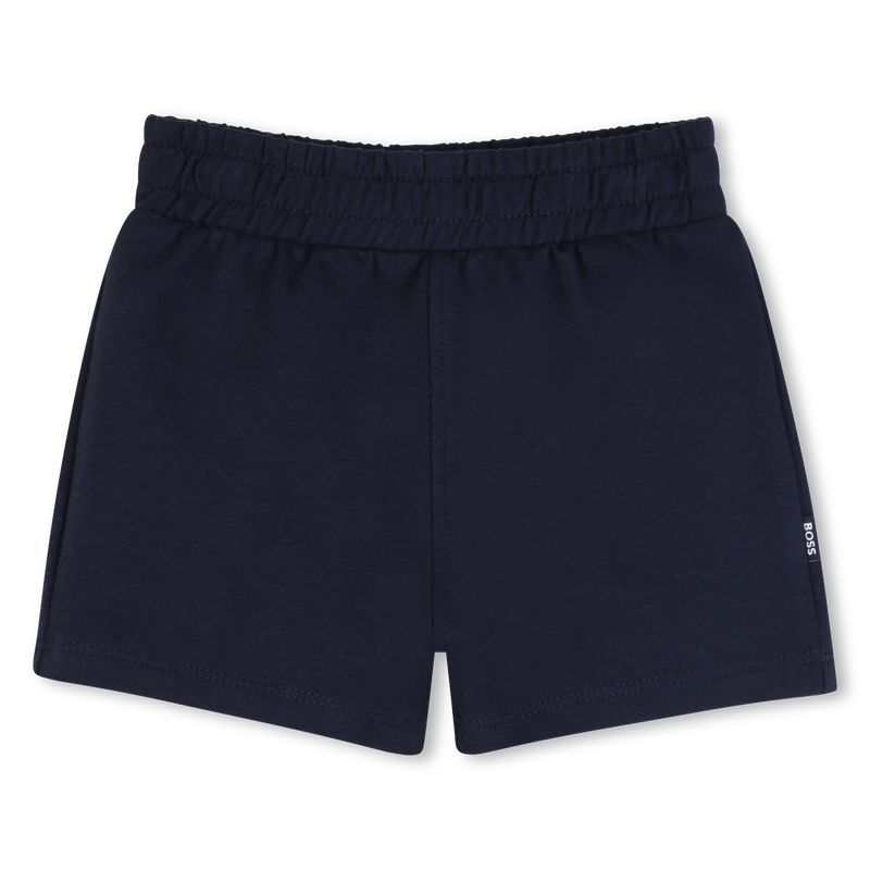 CONJUNTO CAMISETA + SUDADERA + PANTAL&Oacute;N CORTO BOSS 
                        NI&Ntilde;O