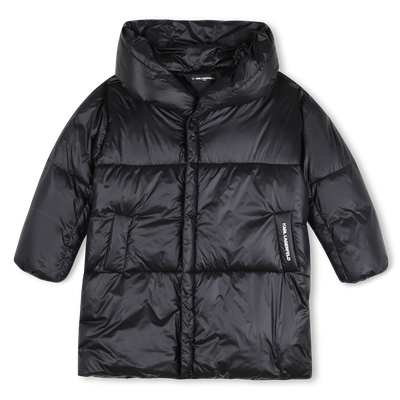 Chaqueta larga acolchada KARL LAGERFELD KIDS NI&Ntilde;A