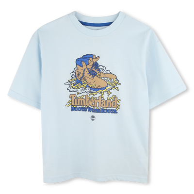 Camiseta ancha con estampado TIMBERLAND NI&Ntilde;O