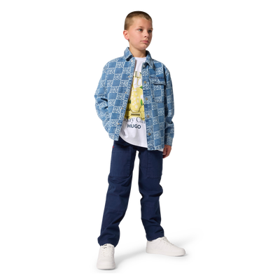 CAMISETA DE MANGA CORTA HUGO NI&Ntilde;O