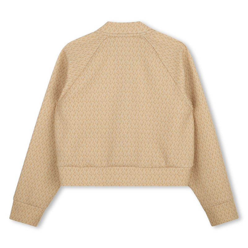 C&aacute;rdigan de doble jersey MICHAEL KORS 
                        NI&Ntilde;A
