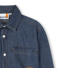 Camisa vaquera de manga larga TIMBERLAND 
                    NI&Ntilde;O
