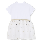 Vestido formal KARL LAGERFELD KIDS 
                    NI&Ntilde;A