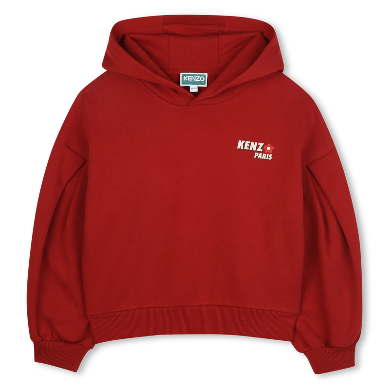 Sudadera con capucha de vell&oacute;n KENZO KIDS 
                        NI&Ntilde;A