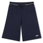 Bermudas de ch&aacute;ndal con logo BOSS 
                    NI&Ntilde;O