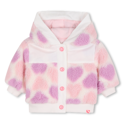 Abrigo estampado de corazones BILLIEBLUSH NI&Ntilde;A