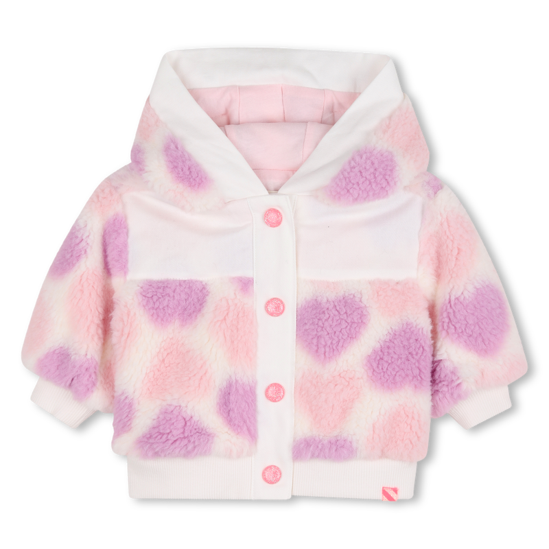 Abrigo estampado de corazones BILLIEBLUSH 
                        NI&Ntilde;A