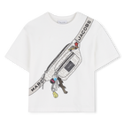 Camiseta de manga corta, MARFIL, hi-res