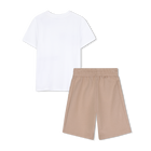 Conjunto de camiseta y bermudas DKNY 
                    NI&Ntilde;O