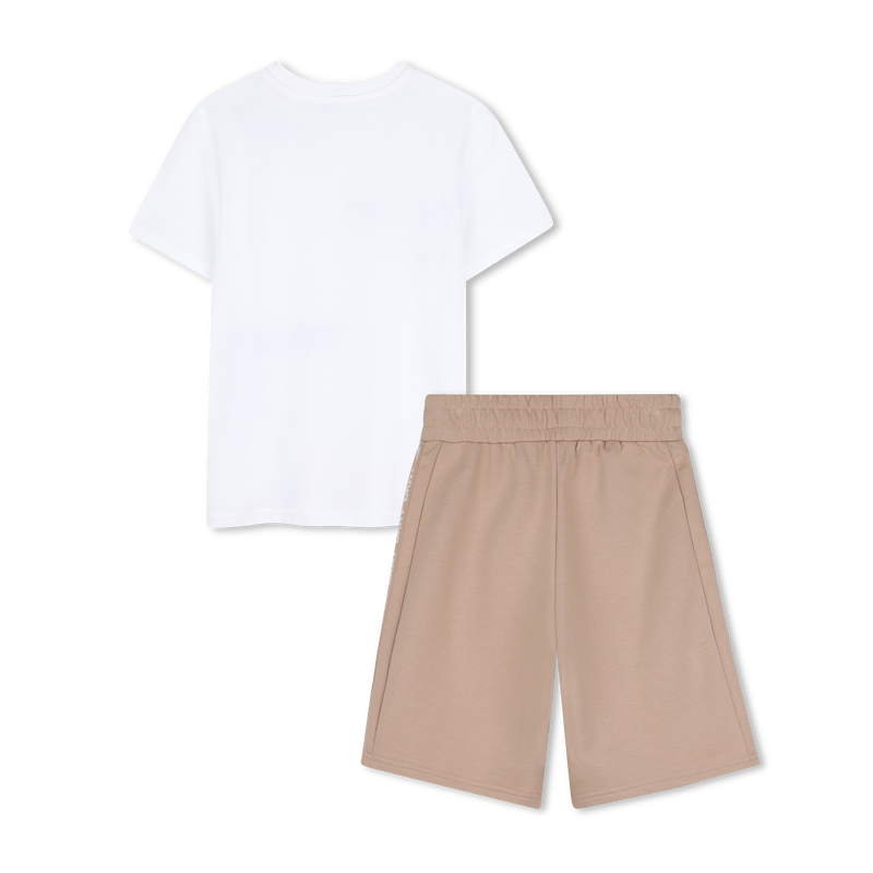 CONJUNTO DE CAMISETA Y BERMUDAS DKNY 
                        NI&Ntilde;O