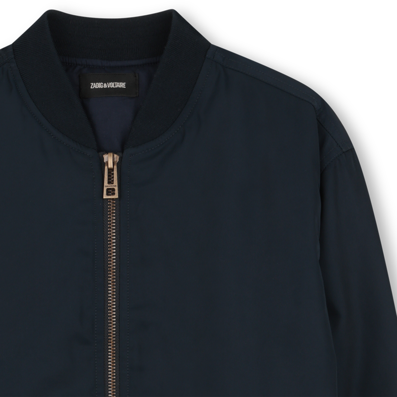 CHAQUETA BOMBER CON CREMALLERA ZADIG & VOLTAIRE 
                        NIÑO