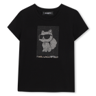 Camiseta KARL LAGERFELD KIDS 
                    NI&Ntilde;A