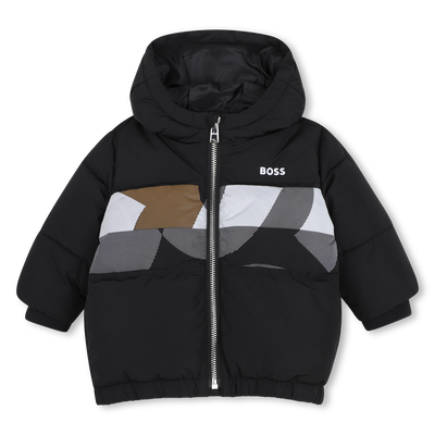 Chaqueta acolchada con capucha BOSS NI&Ntilde;O