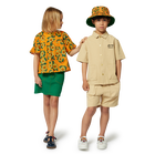 Bermudas de algod&oacute;n bordadas KENZO KIDS 
                    NI&Ntilde;O