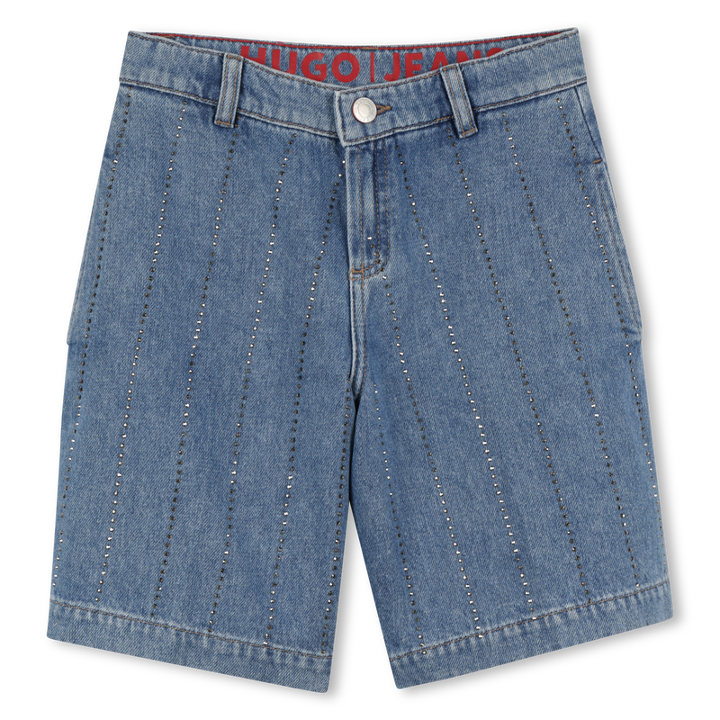 Bermudas vaqueras HUGO 
                        NI&Ntilde;A