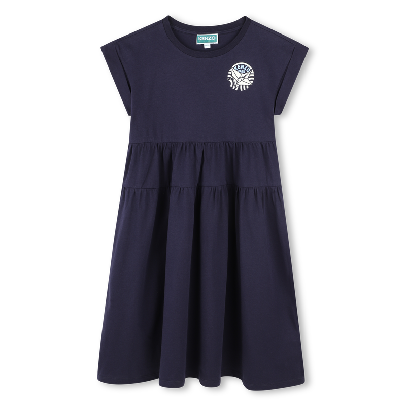 Vestido con corte en cintura KENZO KIDS 
                        NI&Ntilde;A