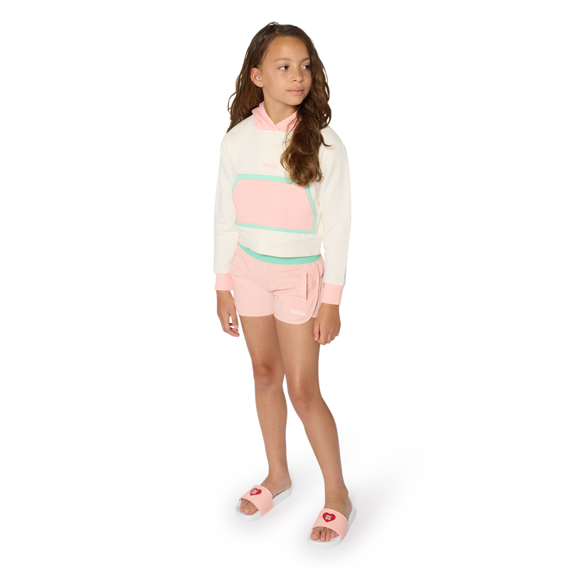 SUDADERA CON CAPUCHA HUGO 
                        NI&Ntilde;A