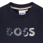 Jersey de cuello redondo BOSS 
                    NI&Ntilde;O