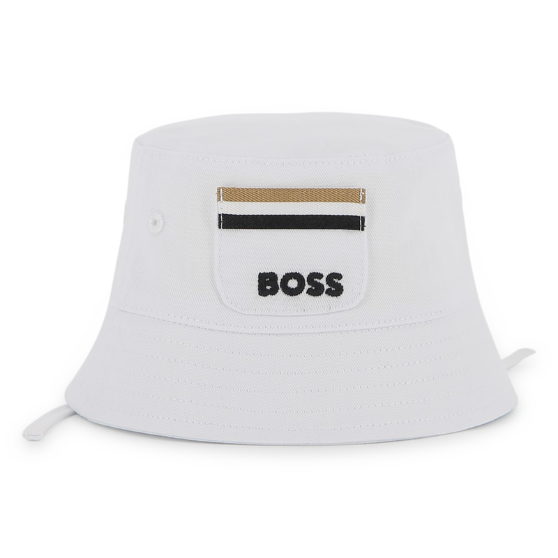 SOMBRERO DE PESCADOR CON CIERRES BOSS 
                        NIÑO