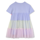 Vestido bimaterial BILLIEBLUSH 
                    NI&Ntilde;A