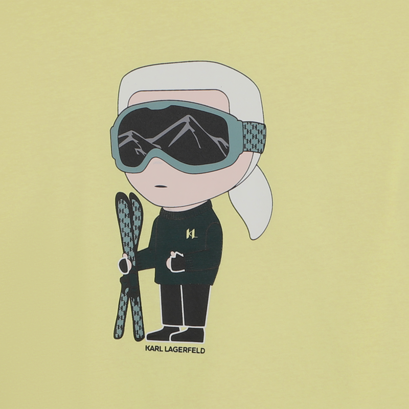 Camiseta de manga larga KARL LAGERFELD KIDS 
                        NI&Ntilde;O