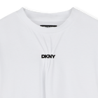 Camiseta holgada de algod&oacute;n DKNY 
                    NI&Ntilde;A