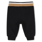 Conjunto camiseta + pantal&oacute;n + c&aacute;rdigan BOSS 
                    NI&Ntilde;O