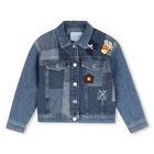 Chaqueta de mezclilla MARC JACOBS 
                    NI&Ntilde;A
