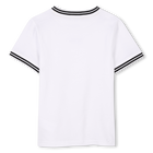 Camiseta con bandas de colores DKNY 
                    UNISEXO
