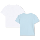 Paquete de dos camisetas TIMBERLAND 
                    NI&Ntilde;O