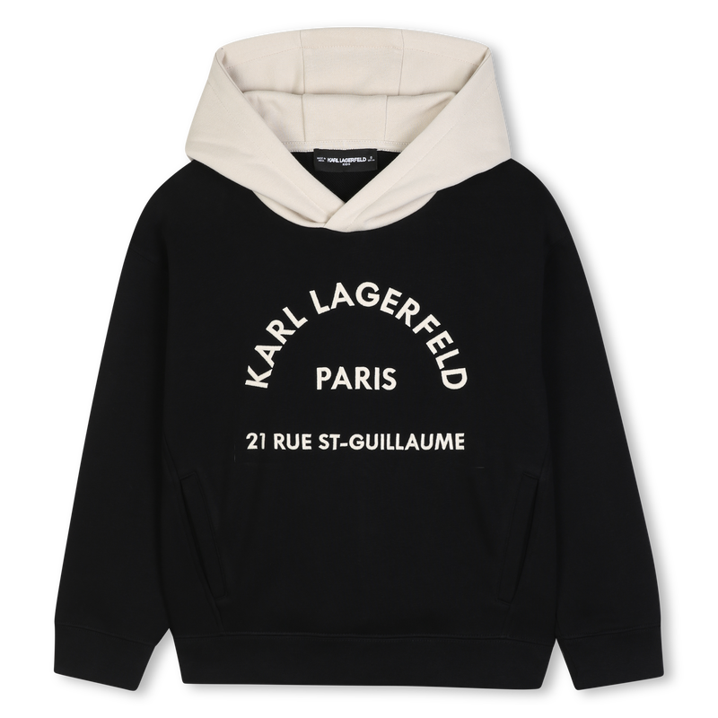 Sudadera con capucha KARL LAGERFELD KIDS 
                        NI&Ntilde;O