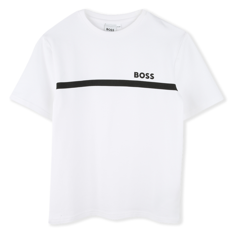 CAMISETA DE MANGA CORTA BOSS 
                        NI&Ntilde;O
