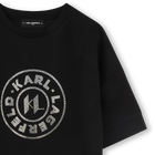 Vestido de manga corta KARL LAGERFELD KIDS 
                    NI&Ntilde;A