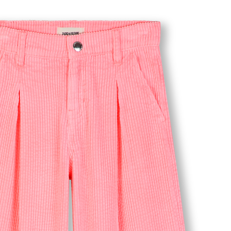Pantal&oacute;n de terciopelo ZADIG & VOLTAIRE 
                        NI&Ntilde;A