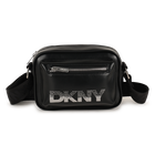 Bolso de mano textil, NEGRO, hi-res