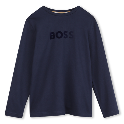 Camiseta de manga larga BOSS NI&Ntilde;O