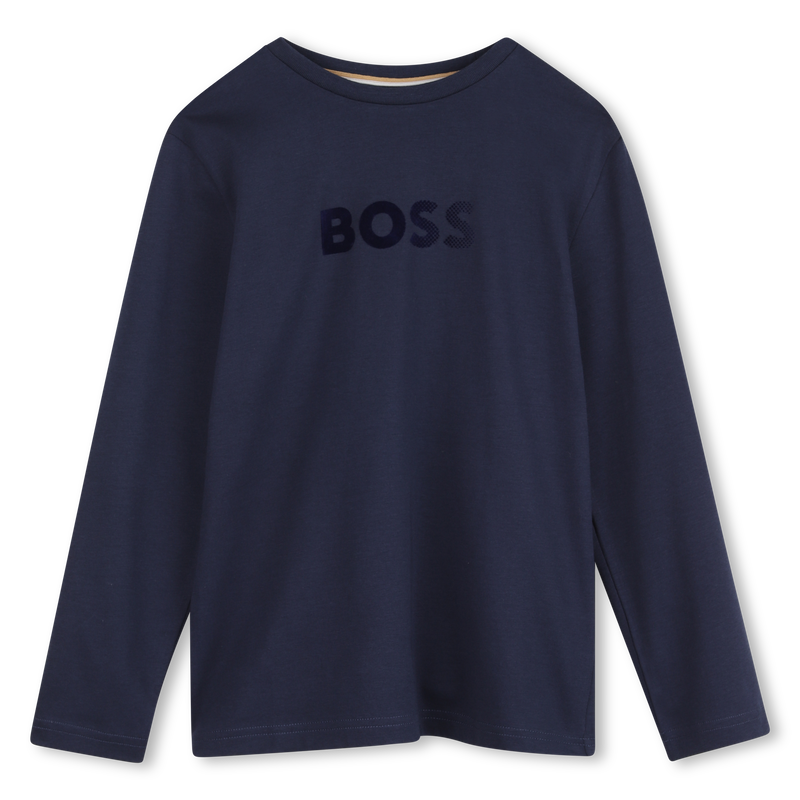 Camiseta de manga larga BOSS 
                        NI&Ntilde;O